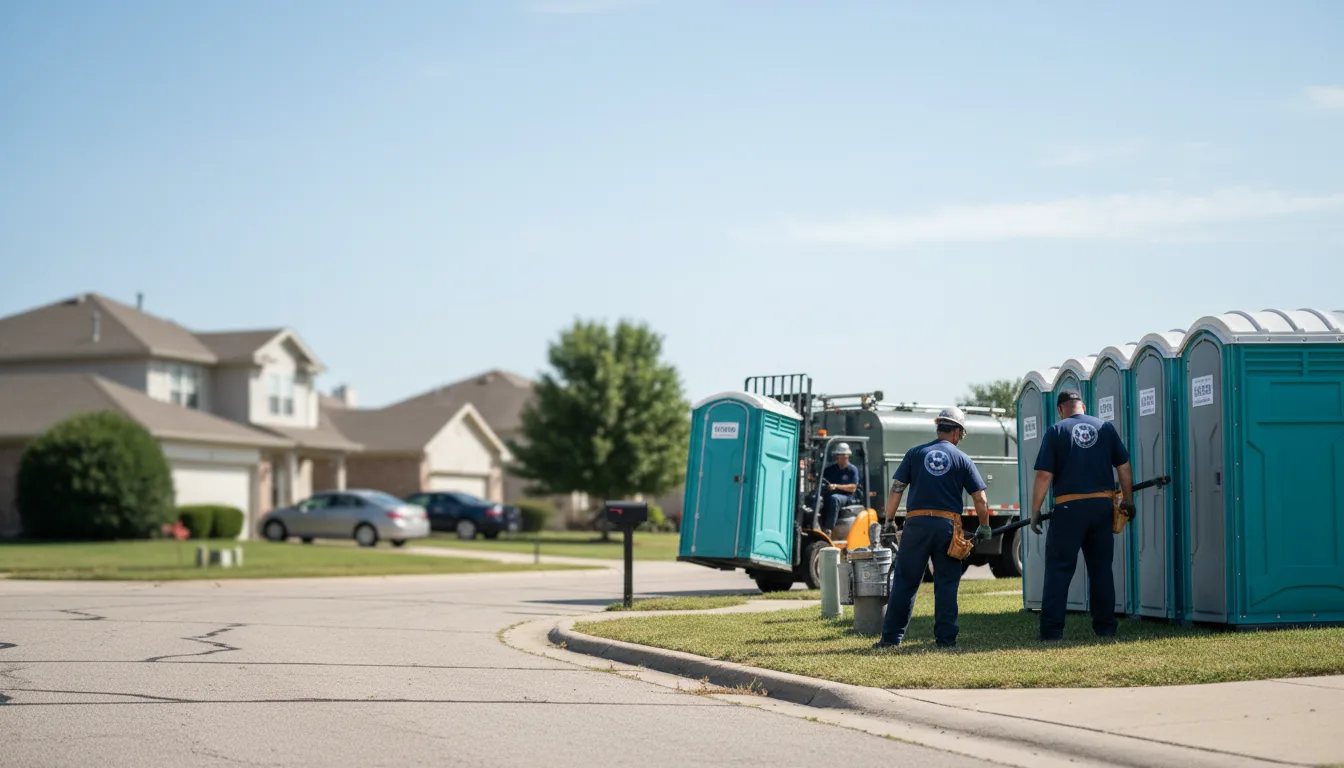 Porta Potty Rental in Exeter, CA near me
